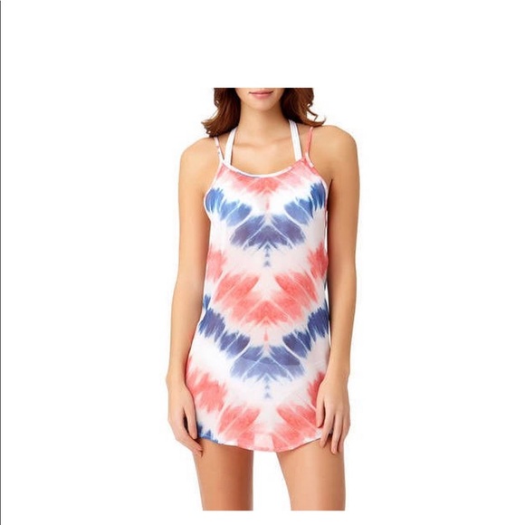❄️4/$18 OP  Tie Dye Swim Coverup - Picture 8 of 8
